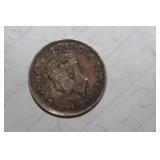1943-C Silver New Foundland 5 cents