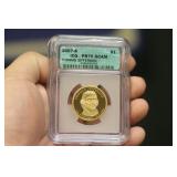 ICG Graded 2007-S Thomas jefferson $1.00 Coin