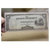 Japanese Government Ten Pesos Note