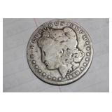 1890-O Morgan Silver Dollar