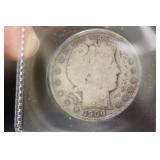 1900 Barber Silver Half Dollar