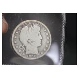 1900 Barber Silver Half Dollar