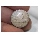 An 1858 Flying Eagle Cent