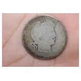 1903-S Barber Silver Quarter