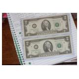 Consecutive Numbers 2003 $2.00 Note