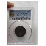 Rare 1804 PCGS Graded Half Cent