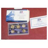 2008 US Mint 50 State Quarters Proof Set
