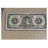Banco de Mexico 5 Pesos Note