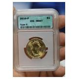 ICG Graded Presidential Dollar