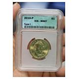 ICG Graded Presidential Dollar