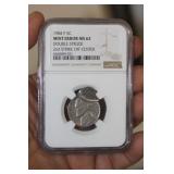 NGC Graded Mint Error 1984 5cent