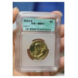 ICG Graded Presidential Dollar