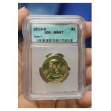 ICG Graded Presidential Dollar