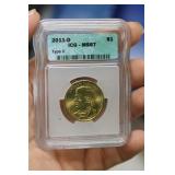 ICG Graded Presidential Dollar