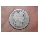 1915 Silver Barber Quarter