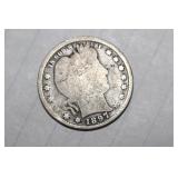 1897 Barber Silver Quarter