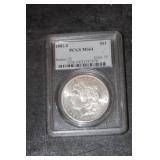 PCGS Graded 1881-S Morgan Silver Dollar