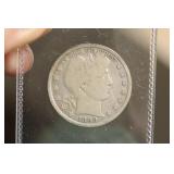 1899 Barber Silver Half Dollar
