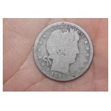 1896 Barber Silver Quarter