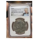 NGC Graded 1978-D Ike Dollar