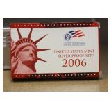 2006 US Mint Silver Proof Set