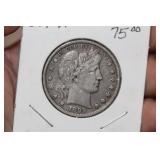 1899 Barber Silver Dollar