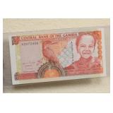 Gambia 5 Dalasis Bank Note