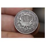 An 1867 Shield Nickel