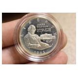 James Madison 1993 Silver Half Dollar