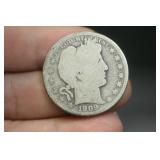 1909-O Barber Half Dollar