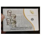 2013 Presidential $1.00 Coin Proof Set