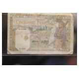 Algeria 50 Cinguante Francs