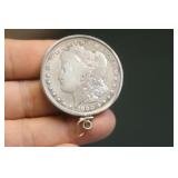 1900-O Morgan Silver Dollar Pendant