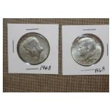 Lot of 2 Kennedy Halves
