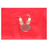 A Pair of Sterling Earrings