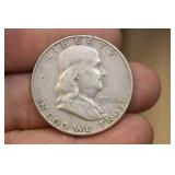 1950-D Franklin Half Dollar