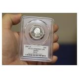 PCGS Graded Silver Quarter