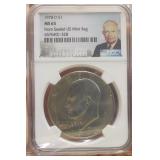 NGC Graded 1978-D Ike Dollar