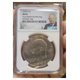 NGC Graded 1978-D Ike Dollar