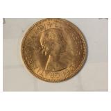 1967 Great Britain About uncirculated Penny