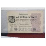 1923 German Mei Mark Bank Note