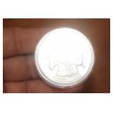 Commemorative Silverplated Buffalo Coin