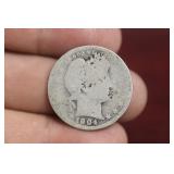 A 1904 Barber Quarter