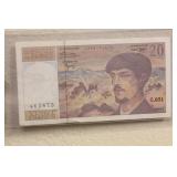 France 20 Franks Note