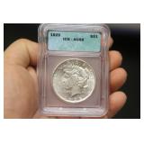 1925 Peace dollar
