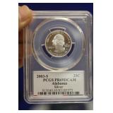 PCGS Graded Silver Quarter