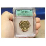 ICG Graded 2008-D James Monroe $1.00 Coin