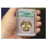 ICG Graded 2008-P James Monroe $1.00 Coin