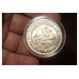 Aladdin Gold Plated $2.00 Casino Token
