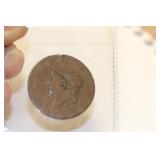 1816 Large Cent Rotated Reverse